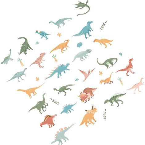 Sticker mural dinosaure BESPORTBLE pour chambre d enfant (1/5)