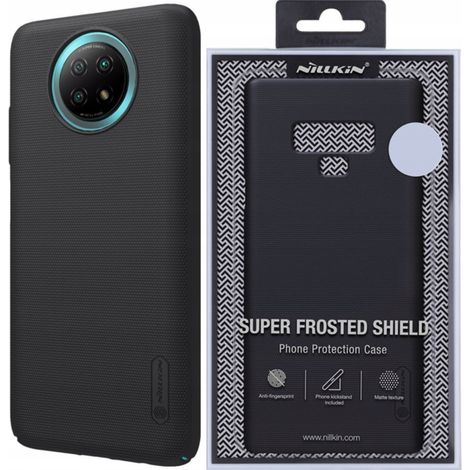 Nillkin Super Frosted Shield verstärkte Schutzhülle für Xiaomi Redmi Note 9T 5G, Schwarz (1/5)