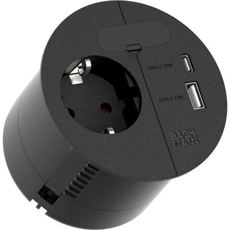 Bachmann LOOP IN CHARGE multiprise blanc chargeur USB 22W (1/5)
