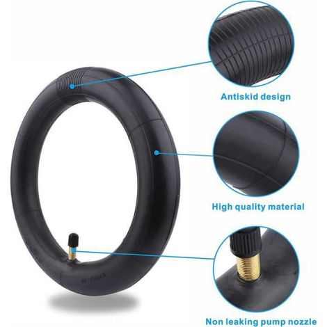 8 1/2x2 Chambre à air de Remplacement de Roue de Pneu Compatible pour Trottinette Electrique Xiaomi 1S M365 Pro (1/3)