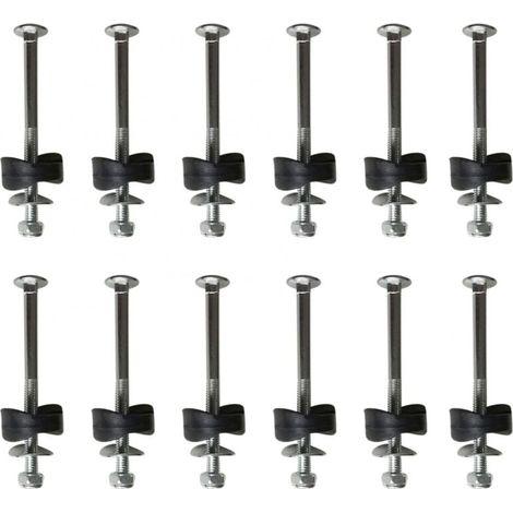 12 Pieces Trampoline Mat Covers with Trampoline Mounting Screws, YMYNY Trampoline Replacement Accessories (1/4)