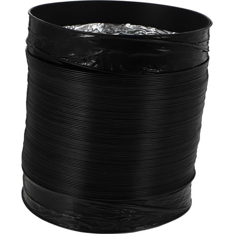 Tuyau de Ventilation Pratique en Pvc Noir, Télescopique, 1 Pièce Hotte et Ventilateur, Usage la Cuisine et Bureau, Installation Facile, Structure Flexible (1/5)