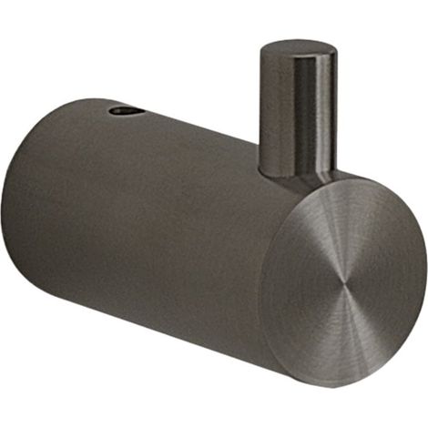 Appendiabiti Da Muro In Acciaio Inox Gun Metal  Aloe