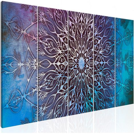 Quadro - Center (5 Parts) Narrow Blue - 200x80