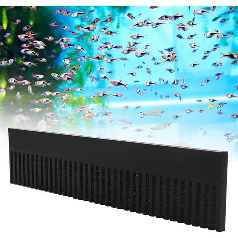 Peigne de déversoir en acrylique pour aquarium, empêchant le débordement d'eau. (1/5)