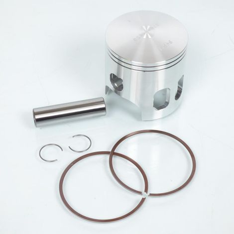 Piston moteur Wiseco Ø66.5mm surcote +0.50 pour moto Yamaha 175 (1/2)