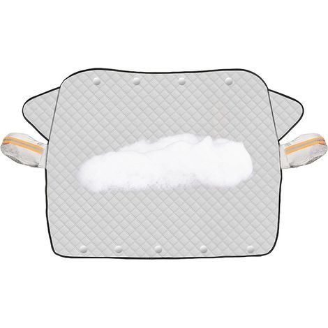 Housse de Neige pour Pare-Brise de Voiture - Protecteur Réfléchissant Imperméable pour Pare-Brise,Protecteur De Couverture Neige pour Vitre et Rétroviseur Auto Protection Givre Intérieur (1/5)