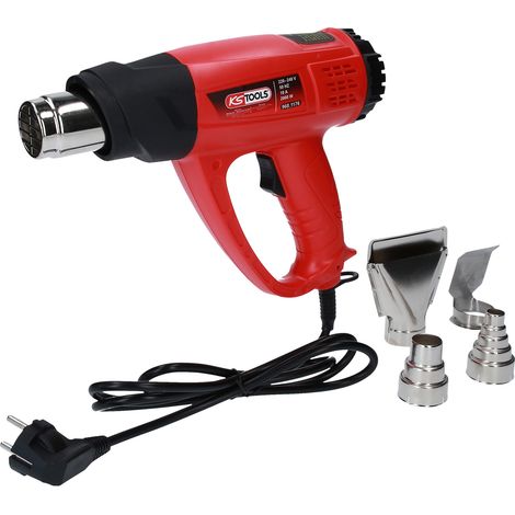 KS Tools Heißluftgebläsepistolen-Satz, Digital, 5-tlg (1/5)
