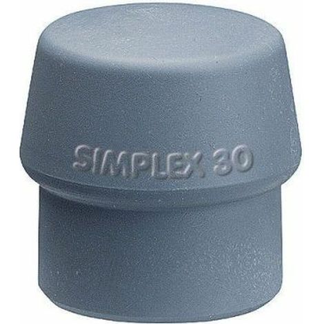 Halder SIMPLEX 3203.060 Testa di ricambio medio-duro 140 g 1 pz. (1/2)