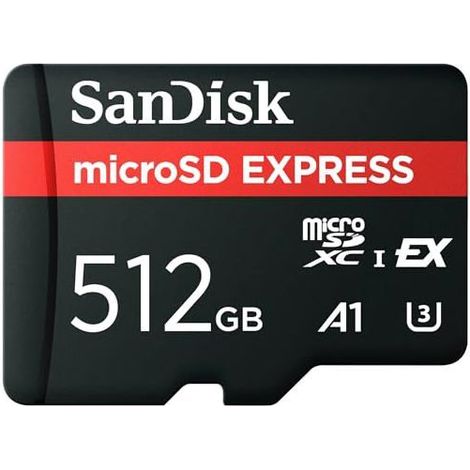 Scheda di memoria microSD - SANDISK - Express - 512 Go - 880MB/s - Alta prestazione 4K