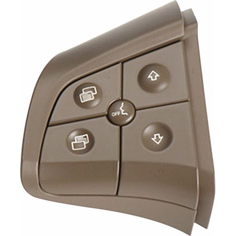 Remplacement Des Boutons De Commande Au Volant Pour Mercedes Benz W164 W245 W251 Gl350 Ml350 R280 B180 B200 B300 Ml Gl Br Classe, Marron, Gauche (1/5)