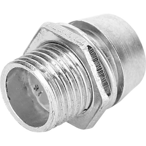 50 Stück 5 mm LED-Fassungen aus verzinkter Legierung für LED-Lichtpaneele mit Gewindebefestigung (1/5)