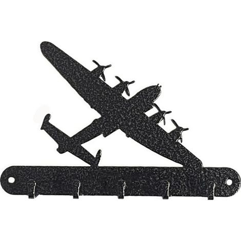 Lancaster Key Holder - No Text - L15 x H9 cm - Antique Black