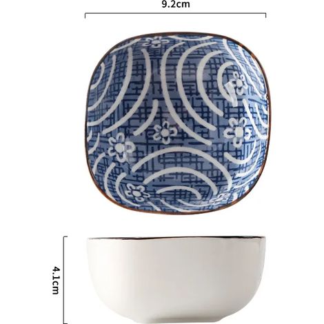 (Style A) Mini bol japonais en céramique pour sauce soja, sashimi et sushi.