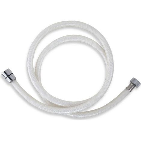 Novaservis Flexibles - Flexible de douche plastique 1500 mm, blanc PVC/155,1