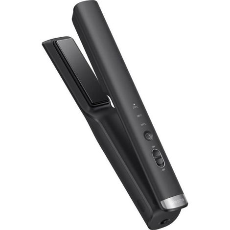 dreame Dreame Lisseur Cheveux 2 en 1, Hair Glamour Straightener Portable sans Fil, Ions négatifs, Distribution Uniforme de la Chaleur, 3 Niveaux de Températures(165-210°C), Noir (AST14A-BK) (1/5)
