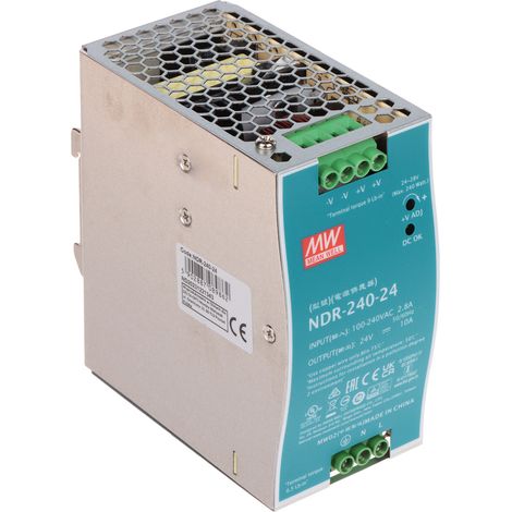 Schaltnetzteil NDR-240-24 Mean Well (1/5)