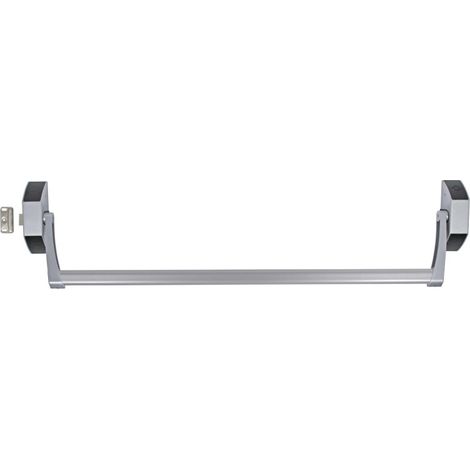Serrure antipanique ISY BAR coupe-feu 1 point argent - JPM