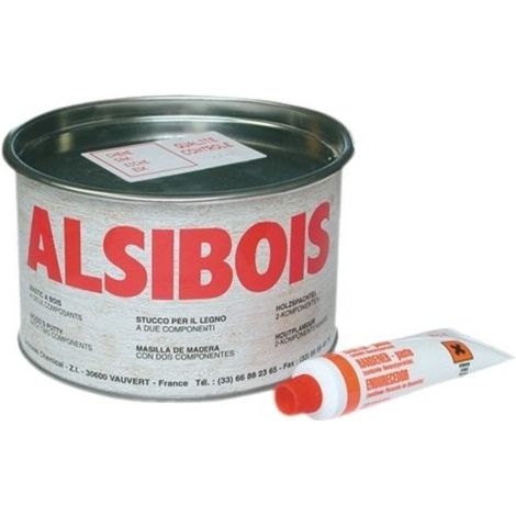 Mastic 400 ml noyer DEB 400NO + durcisseur
