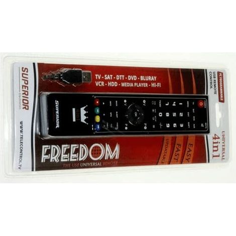 TELECOMMANDE PROGRAMMABLE MICRO-USB POUR TV AUDIO TELEPHONIE THOMSON - G550322
