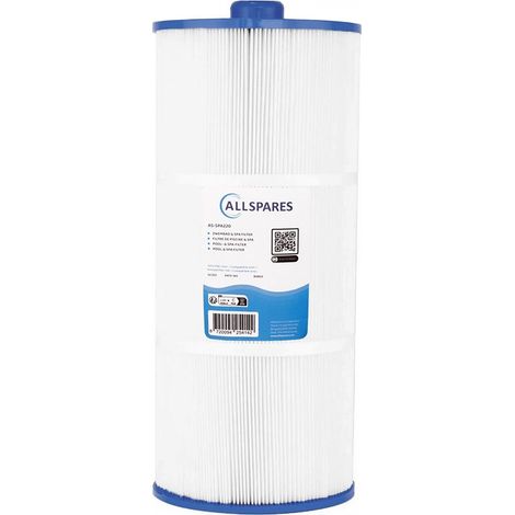 Filtro de agua para spa AllSpares SC763 / PP1604 / 6473-165
