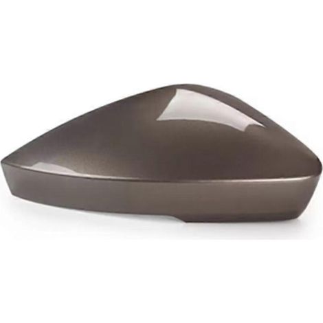 Passend für Skoda Super (Baujahre 2019–2023): Rückspiegelgehäuse, Spiegelabdeckung, Rahmen, Blinker links, Gehäuse, Castle Brown