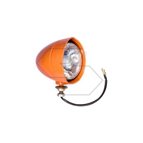 Faro de tres luces derecho para tractor agrícola Ø  140 mm