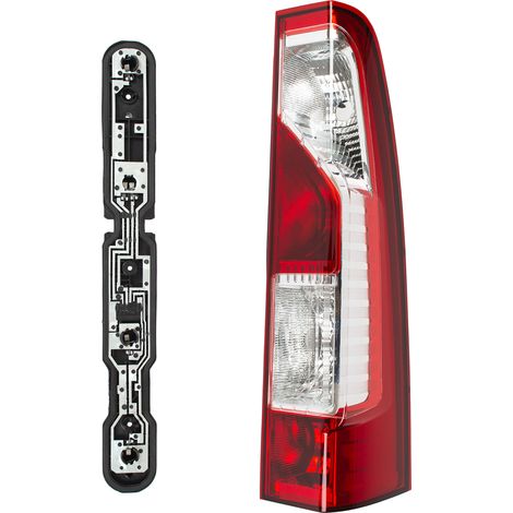 Renault Master III 2010 - Juego de 2 luces traseras derechas + inserto de luz trasera derecha