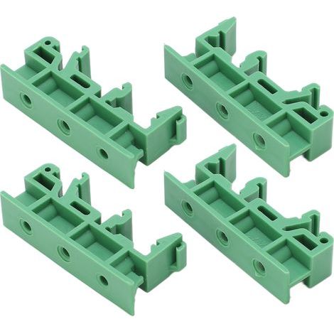 Ensemble Support Rail DIN C45 Isolé pour Circuits Imprimés et Équipements Électroniques (1/5)