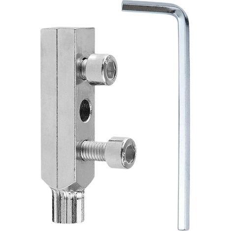 Extractor de tornillos rotos，herramienta para extraer válvulas de agua dañadas，extractor de roscas multifuncional para válvulas angulares (1/2)