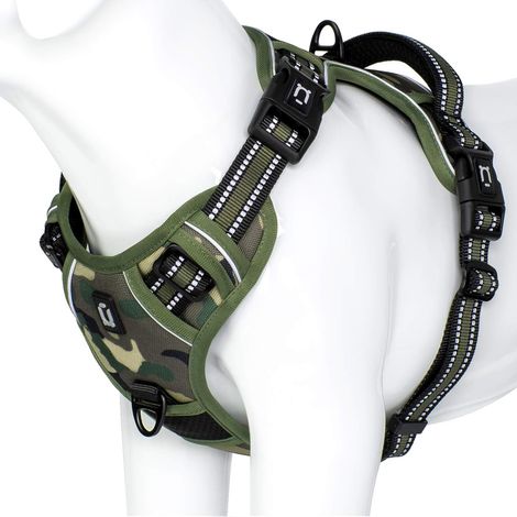 Harnais Chien Anti Traction, Réfléchissant Harnais De Chien (1/5)