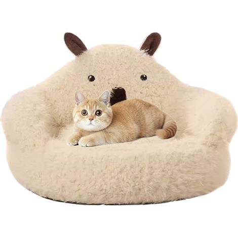 Niche pour chat Tunnel de maison avec nid amovible (1/5)