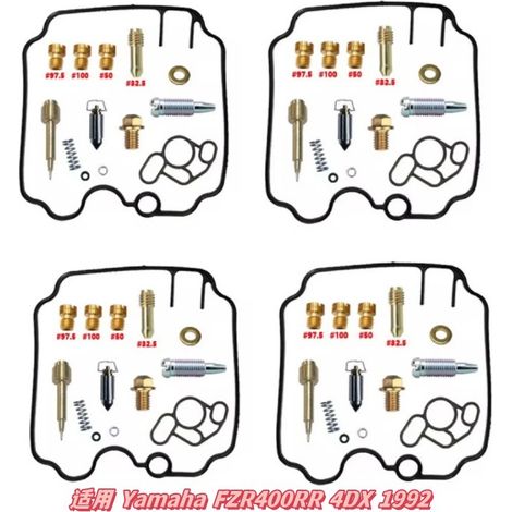 Kit de réparation de carburateur pour Yamaha FZR400RR 4DX 1992