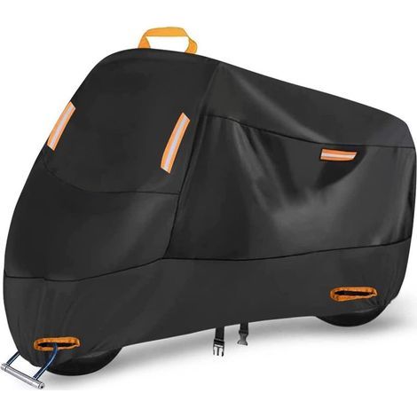 Housse Moto 2XL - Bâche Imperméable et Anti-Poussière en Oxford 210D pour Scooter et Vélo Électrique, Protection UV et Thermique (1/5)