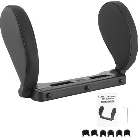 tête de siège auto en cuir PU oreiller latéral confortable (1/5)