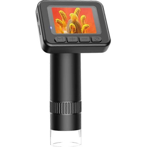 Microscope numérique portable W2 USB haute définition, loupe noire (1/5)