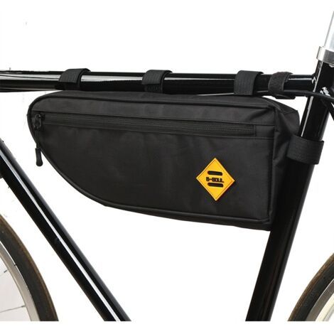 Sac de rangement étanche pour cadre de vélo, sacoche triangulaire pour Tube avant de vtt, pochette d'emballage de vélo (1/5)