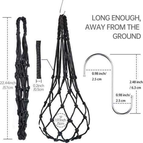 Support pour sac de légumes, fruits et friandises pour poules, mangeoire suspendue pour poulailler, 2 unités, jaune-AquaForge (1/3)