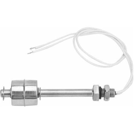 HOXILEELEO - Interrupteur à flotteur pour la détection du niveau d'eau – Acier inoxydable SUS304 – Résistant à la chaleur jusqu'à 120 °C – Montage vertical/horizontal (1/5)