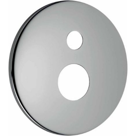Ricambio Piastra ø170 CON 2 FORI ø46,5 + ø21,2 Per Miscelatore Doccia Con Deviatore