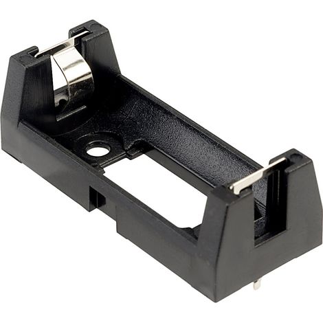 TRU COMPONENTS 18-0153 Batteriehalter 1x CR123A Kontaktpole