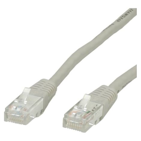 VALUE UTP patch cord RJ45/45 Cat6 2m grey cavo di rete Grigio U/UTP (UTP) (1/3)