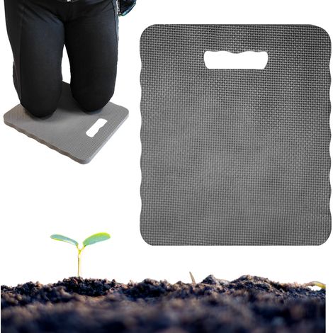 Almohadilla protectora de espuma para arrodillarse en trabajos de jardinería.