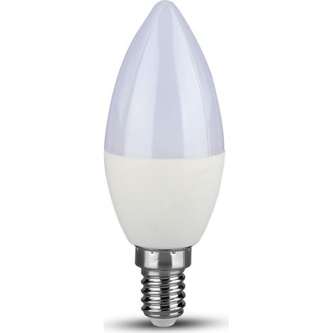 V-TAC LED-Glühbirne, E14-Sockel, 4,5 W, Kerze, Kaltweiß (1/5)