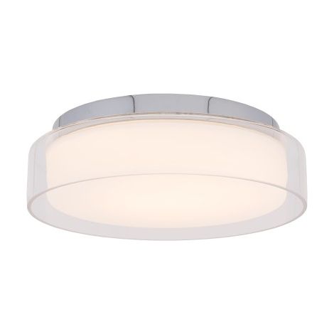 Plafoniera LED Nowodvorski PAN vetro cromo 30cm IP44