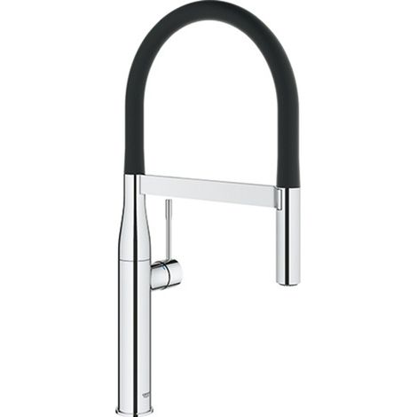GROHE Mitigeur évier Essence 30503 douchette extractible professionnelle supersteel, 30503DC0