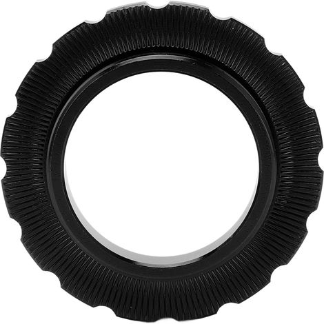 MEIJUN Centerlock Lockring Set di ruote con mozzo, cilindro, albero e anello del rotore del disco per bicicletta MTB, nero. (1/5)