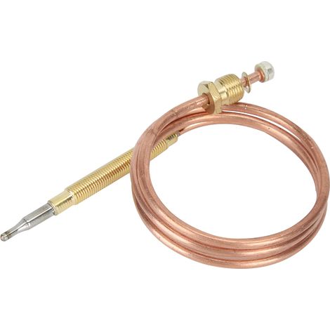 Kit thermocouple pour cuisinière à gaz, dispositif de protection contre le chauffage, sonde de température avec écrou, 600 mm (1/5)