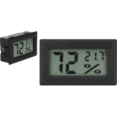 ZW37 Hygrometer/Thermometer mit LCD-Feuchtigkeitsanzeige (1/3)