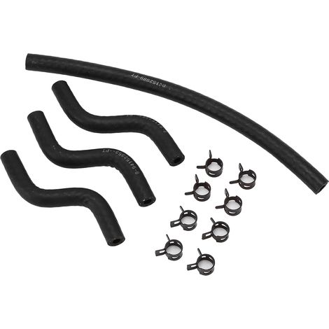 Tuyau de retour de carburant d'injecteur en caoutchouc résistant aux hautes températures, rampe d'injection flexible pour moteur Isuzu 4JB1 4JG1 (1/5)